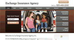 Desktop Screenshot of exchangeinsagency.com